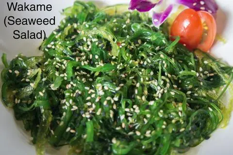 Hình ảnh Salat rong biển sốt mè