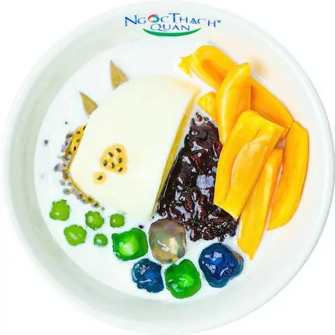Hình ảnh Sữa chua nếp mít trân châu