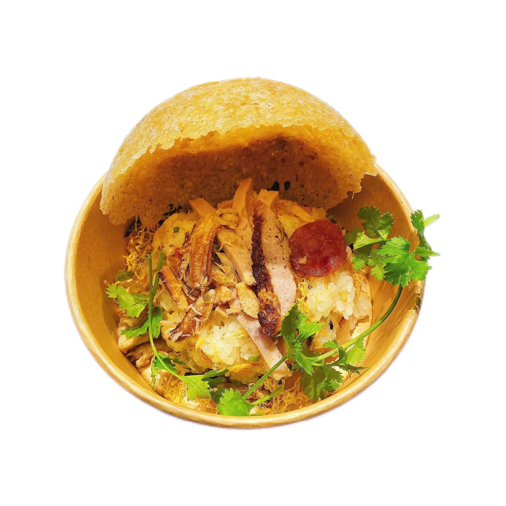 Hình ảnh Xôi vỏ giòn full topping 
