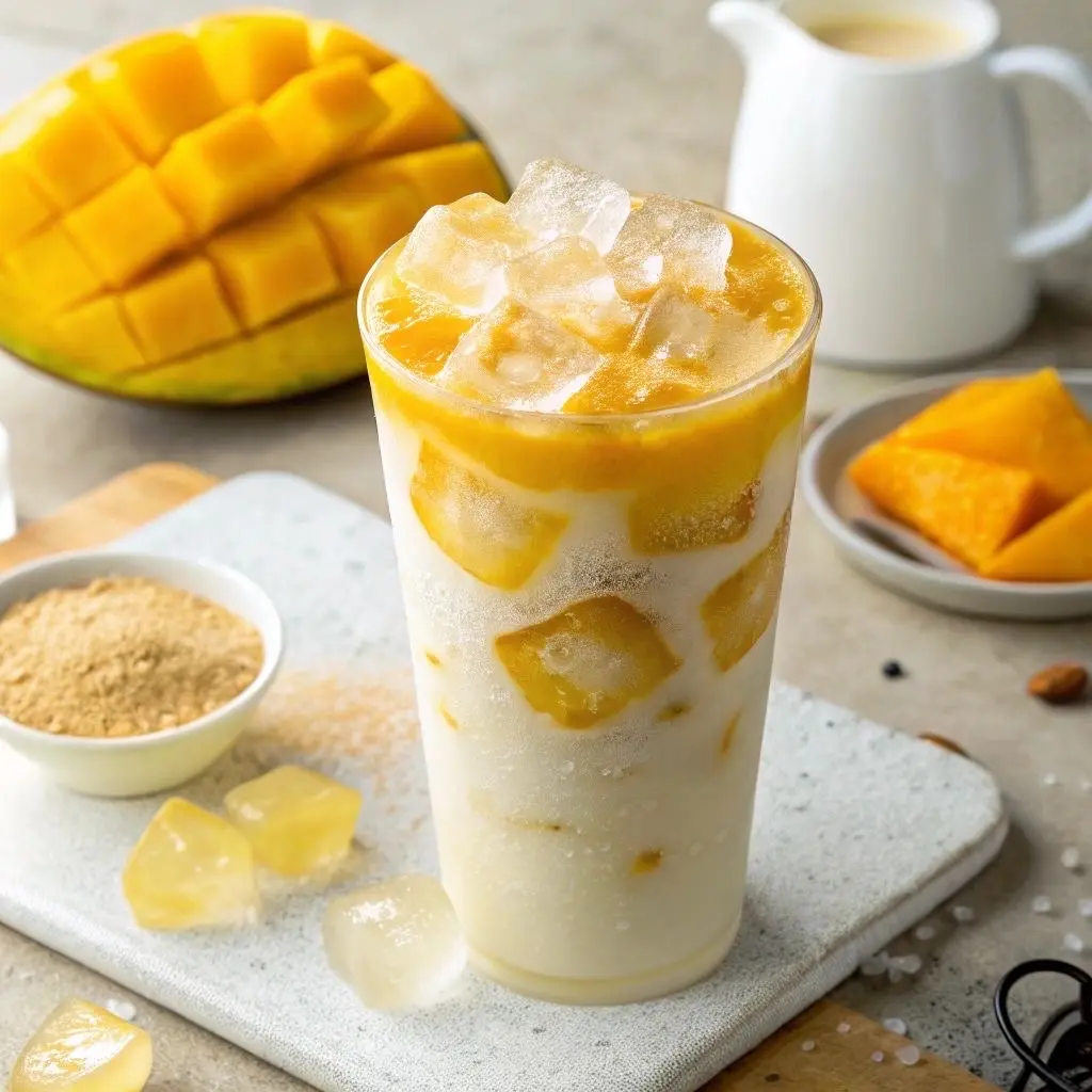 Hình ảnh Mango latte - M - Sữa tươi xoài