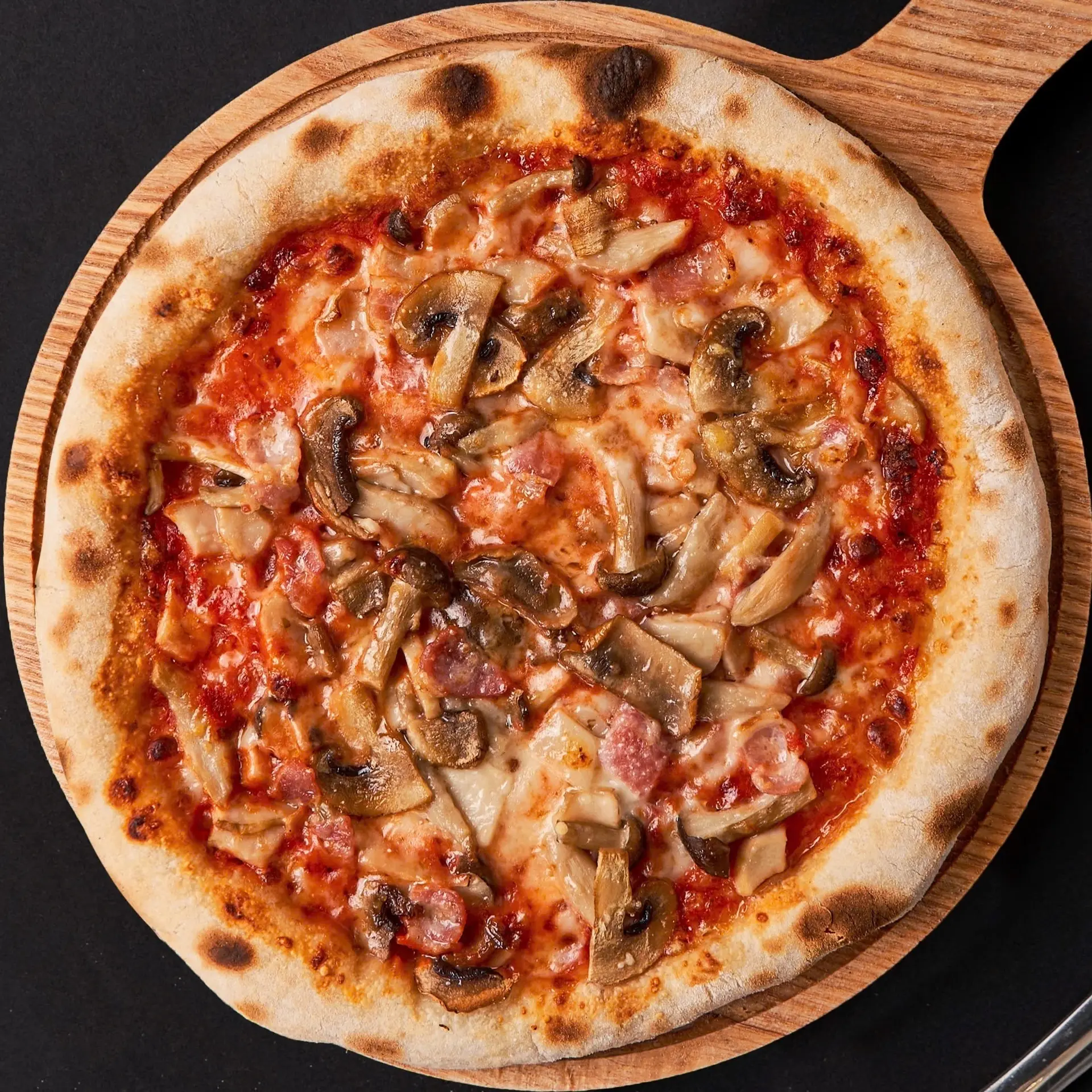 Hình ảnh Pizza Mushroom & Bacon (Tomato)