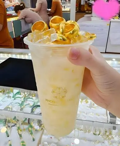 Hình ảnh Trà sữa full topping ly 1 lít 3 Best Seller 