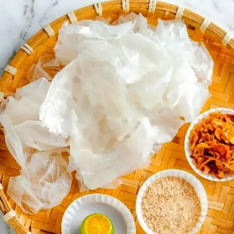 Hình ảnh Bánh tráng muối nhuyễn