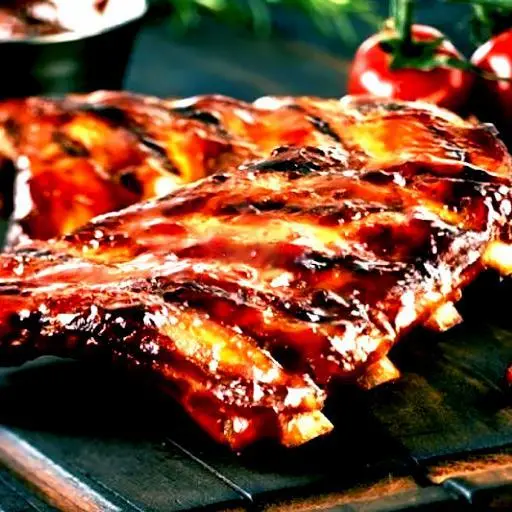 Hình ảnh Sườn Bê Nướng ( phần lỡ)