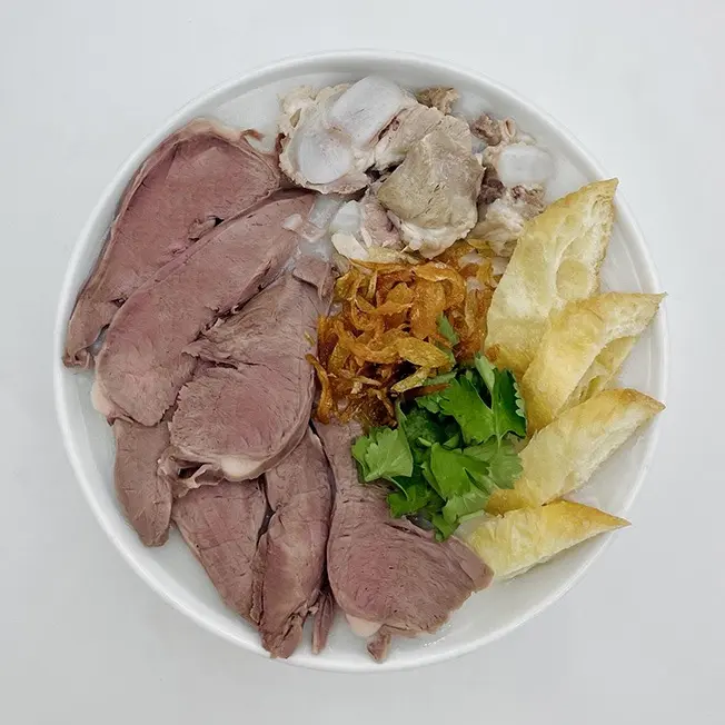Hình ảnh Cháo sườn tim