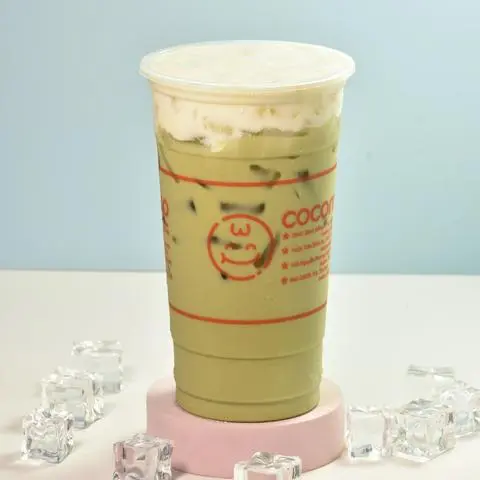 Hình ảnh Trà sữa matcha - kem cheese