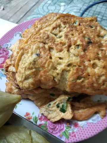 Hình ảnh cơm trứng chiên tiêu hành 