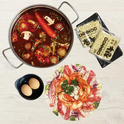 Hình ảnh Lẩu kim chi bò Mỹ 2 người