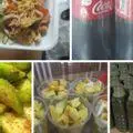 Hình ảnh Bánh Tráng cuốn - Bánh Mì Nướng Muối Ớt - Coca