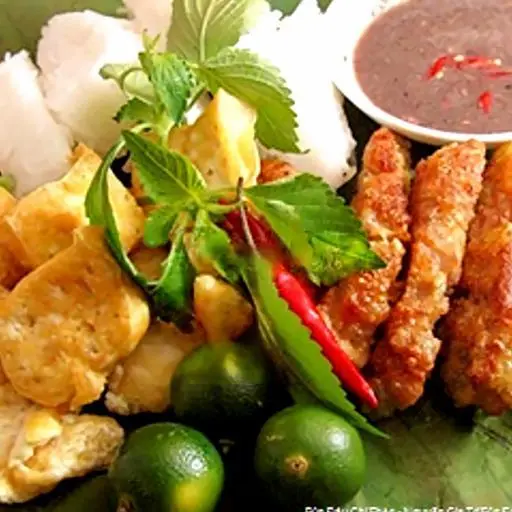 Hình ảnh Bún đậu chả cốm