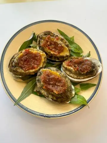 Hình ảnh Bào ngư nướng XO