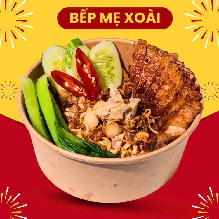 Hình ảnh Mỳ Trộn Ba Rọi Chiên Giòn