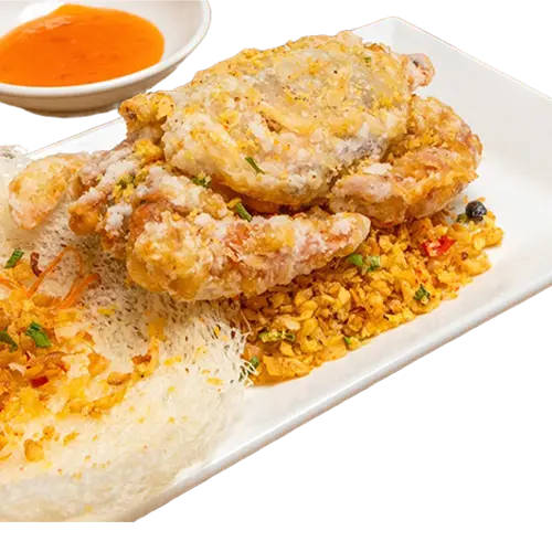 Hình ảnh Cua Lột Rang Muối Tỏi 