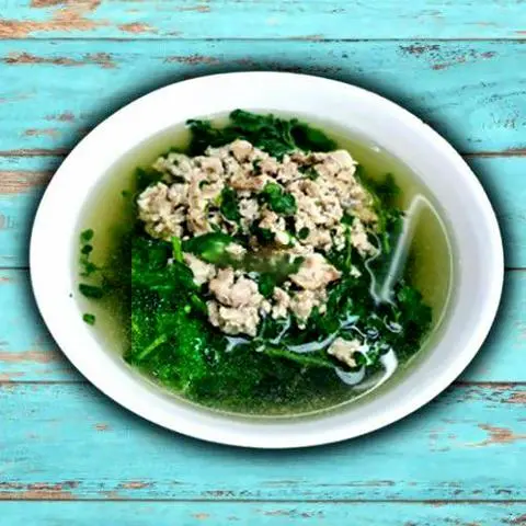 Hình ảnh Canh Xà Lách Xoong Thịt Bằm