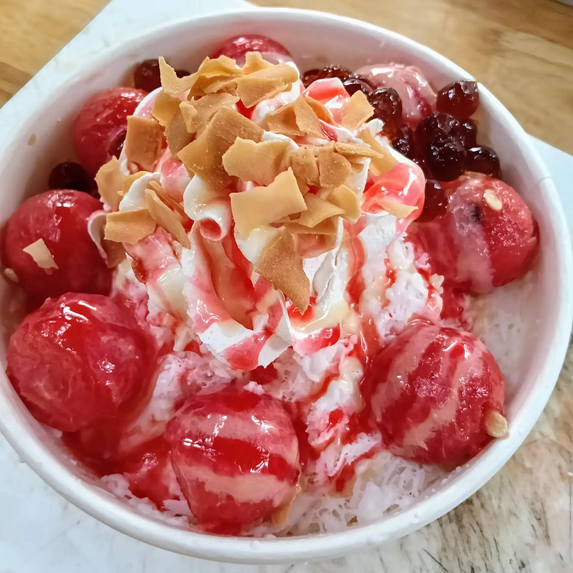 Hình ảnh Bingsu Dưa Hấu