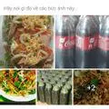 Hình ảnh 3 Gỏi Xoài Khô Bò - 2 Cóc Non Lắc Muối Tôm - 2 Bánh Mì Nướng Muối Ớt - 4 Coca - 3 Chanh Dây