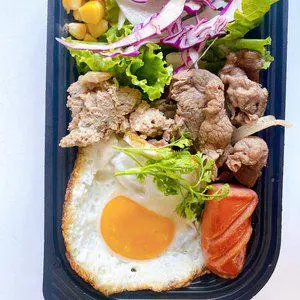 Hình ảnh Bò trứng pate, xúc xích