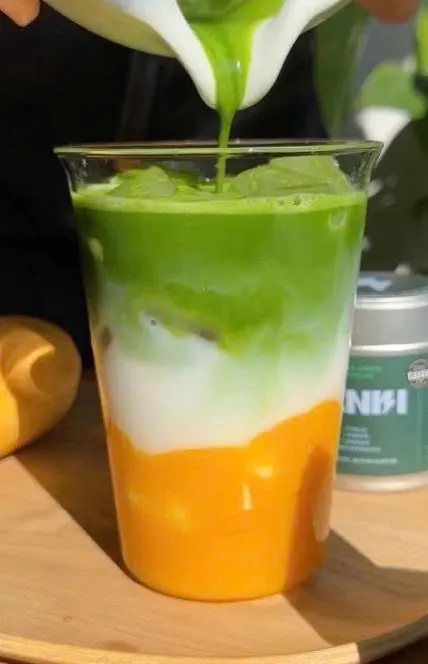 Hình ảnh Matcha Latte Xoài