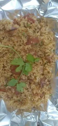 Hình ảnh Cơm chiên pate lạp xưởng