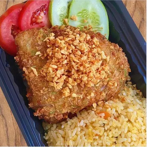 Hình ảnh Cơm gà mắm tỏi