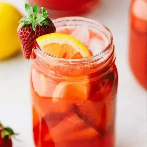 Hình ảnh Soda cam dâu