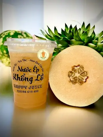 Hình ảnh Nước ép dưa lưới khổng lồ