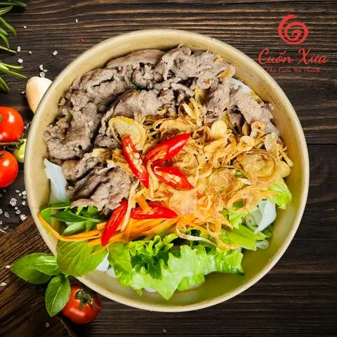 Hình ảnh Phở Trộn Thịt Bò