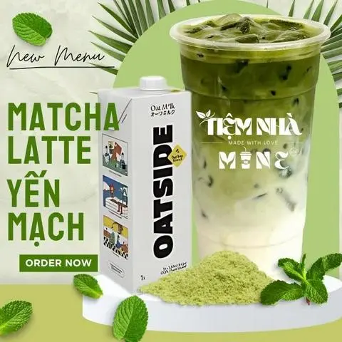 Hình ảnh Matcha Latte Yến Mạch