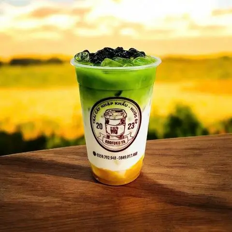 Hình ảnh Latte xoài matcha