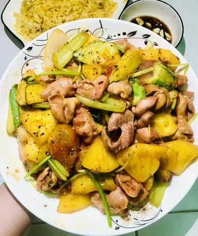 Hình ảnh Lòng Già Xào Thập Cẩm ( Ko Cơm )