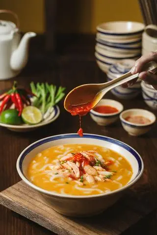 Hình ảnh Bánh canh thịt ghẹ