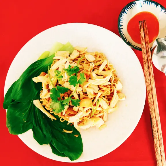 Hình ảnh Mì Trộn Indomie Gà Xé