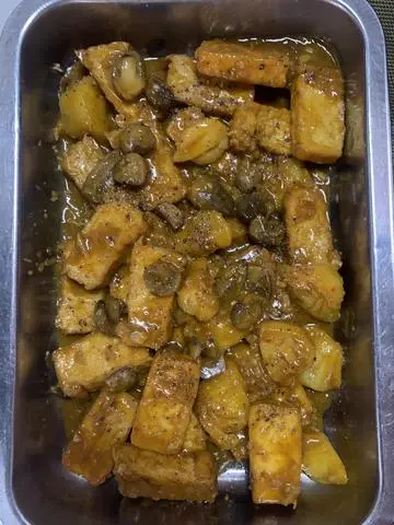 Hình ảnh đậu hủ kho chao