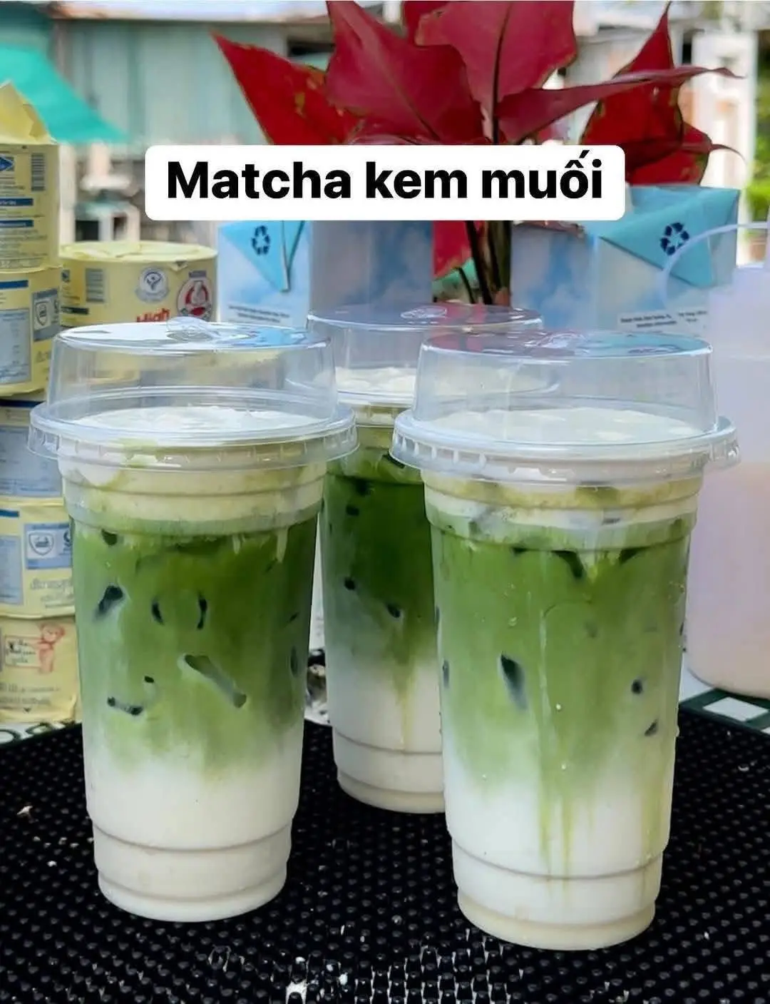 Hình ảnh  Matcha Latte Kem Mặn