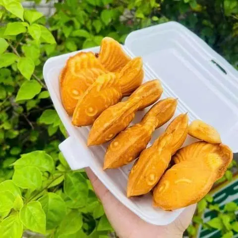 Hình ảnh Bánh cá nhân phô mai cầu vồng