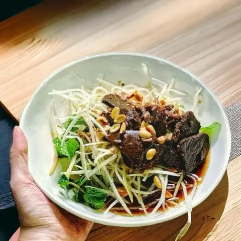 Hình ảnh GỎI KHÔ BÒ ĐEN 