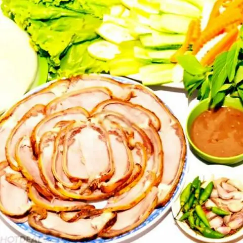 Hình ảnh Bê Thui Cuốn Bánh Tráng (phần nhỏ)