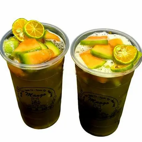 Hình ảnh Trà dưa lưới Trân châu Trắng