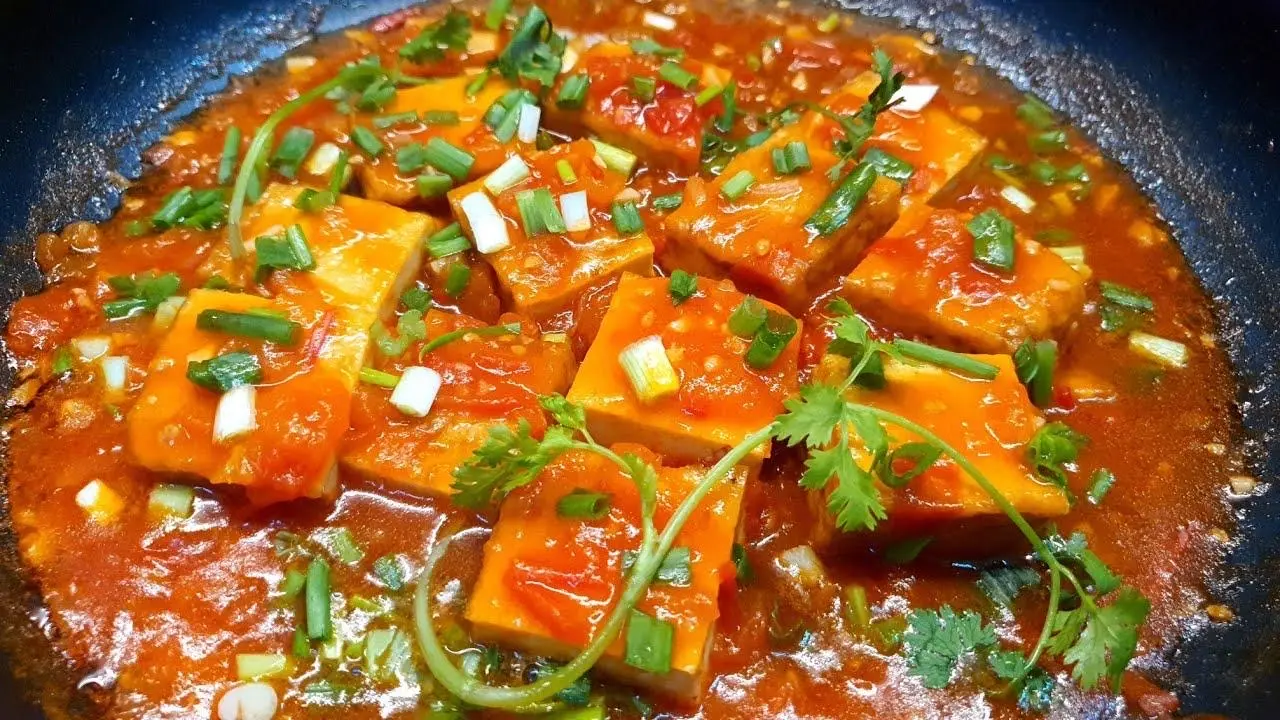 Hình ảnh Đậu Hủ Sốt Cà Chay