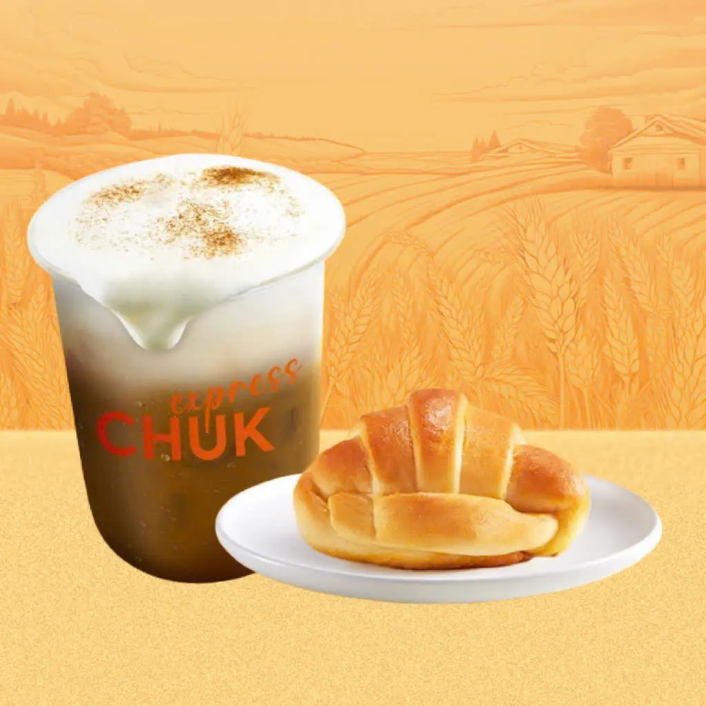 Hình ảnh Combo Cà Phê + Bánh Cua Phô Mai