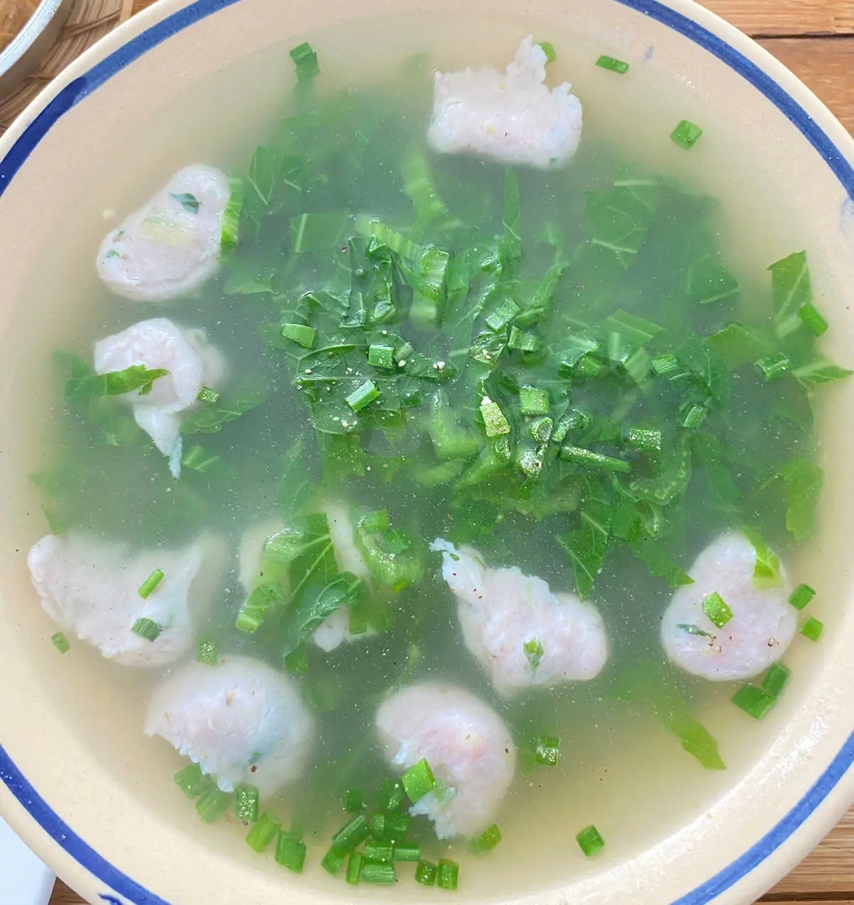 Hình ảnh Canh cải xanh cá thác lác