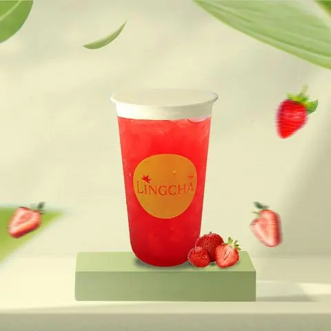 Hình ảnh Lục Trà Dâu Machiato M