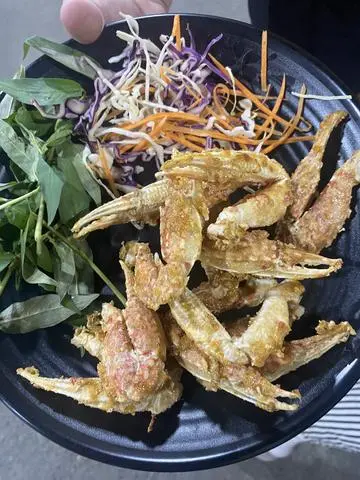 Hình ảnh Càng ghẹ rang muối