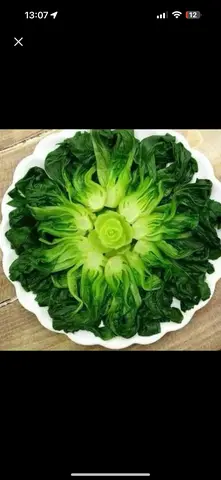 Hình ảnh Cải thìa luộc