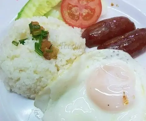 Hình ảnh Cơm - Lạp Xưởng + Trứng ốp la
