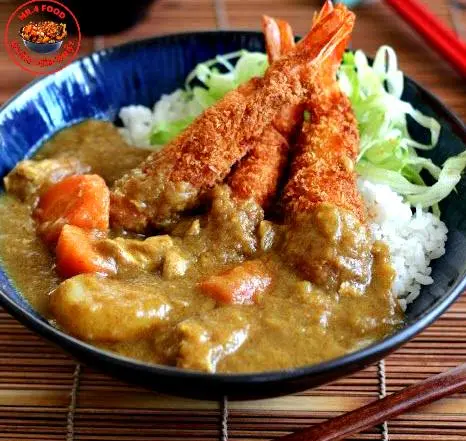 Hình ảnh CƠM CÀ-RI TÔM CHIÊN XÙ/ FRIED SHRIMP CURRY RICE