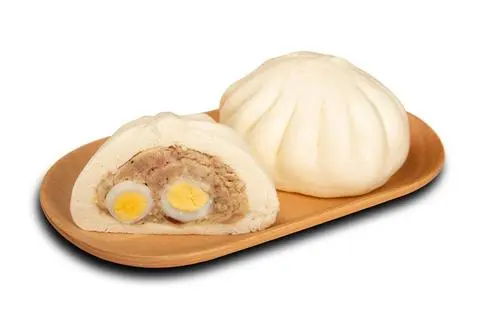 Hình ảnh Bánh bao 2 trứng cút