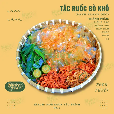 Hình ảnh Dẻo Tắc Ruốc Bò Khô
