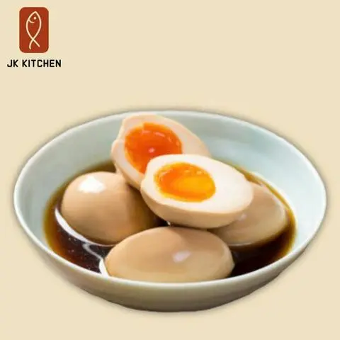 Hình ảnh [10 quả] Trứng Gà Lòng Đào Ngâm Tương - Size L