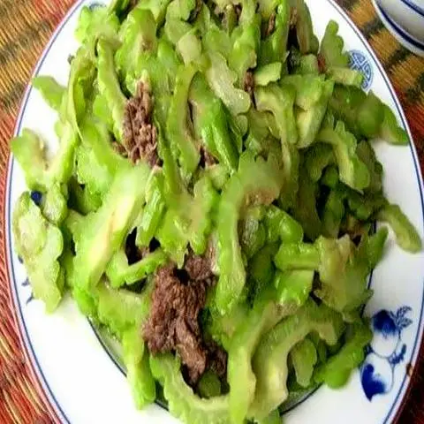Hình ảnh Khổ Qua Xào Bò